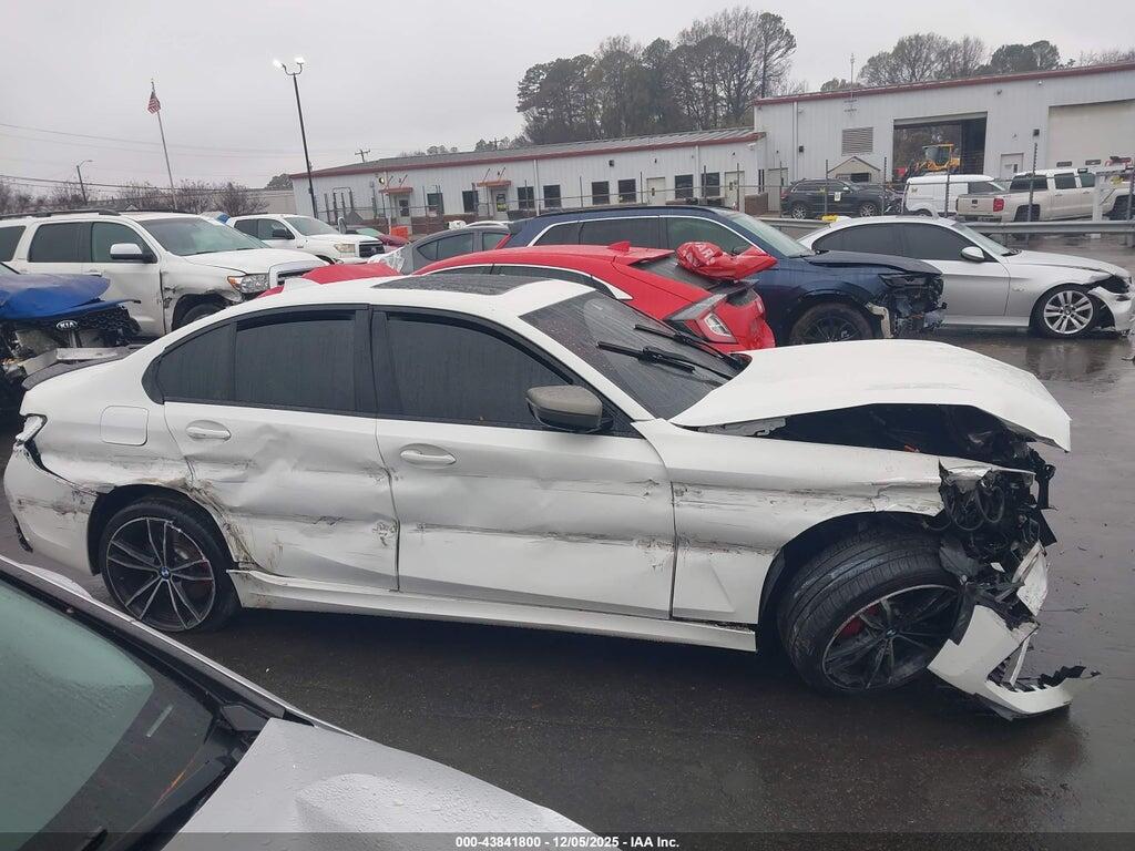 3MW5U7J01M8B63525 2021 BMW 3 SERIES photo no. 12
