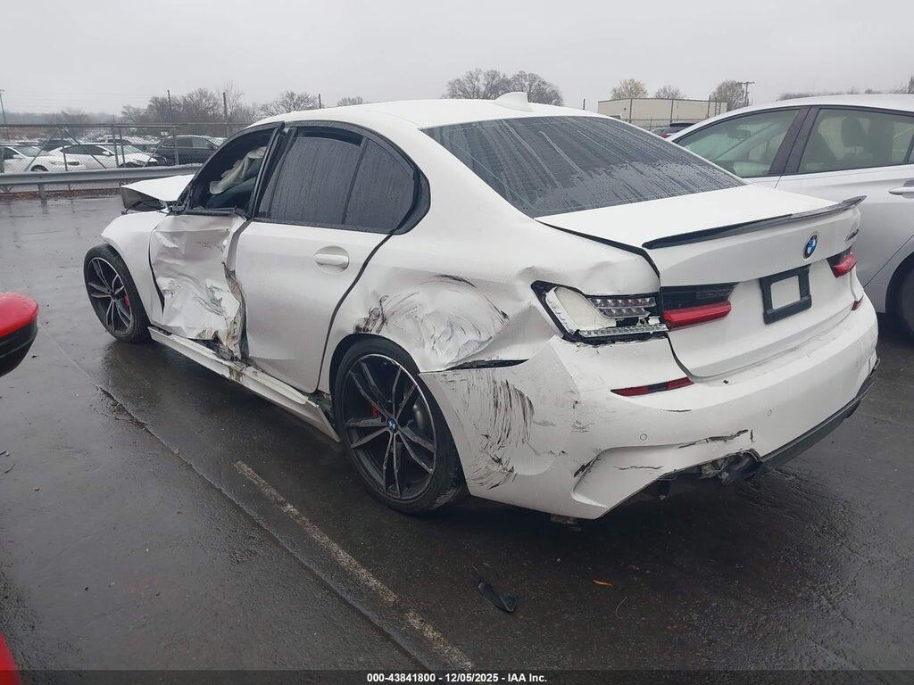 3MW5U7J01M8B63525 2021 BMW 3 SERIES photo no. 3