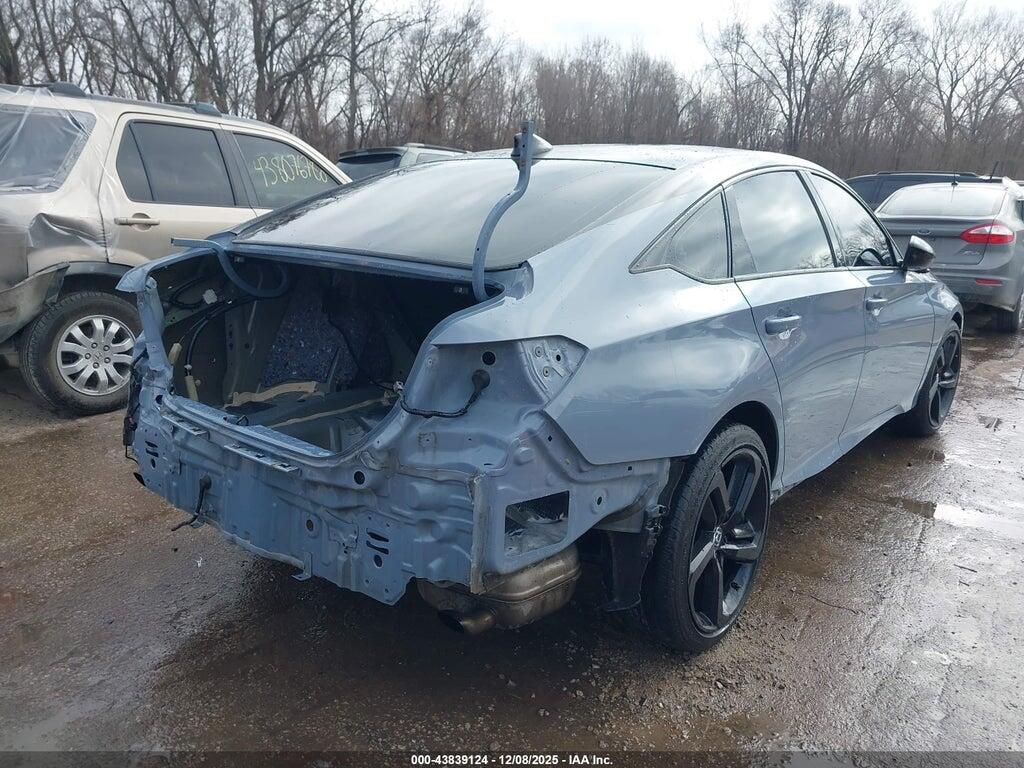 1HGCV1F36MA040879 2021 HONDA ACCORD photo no. 4