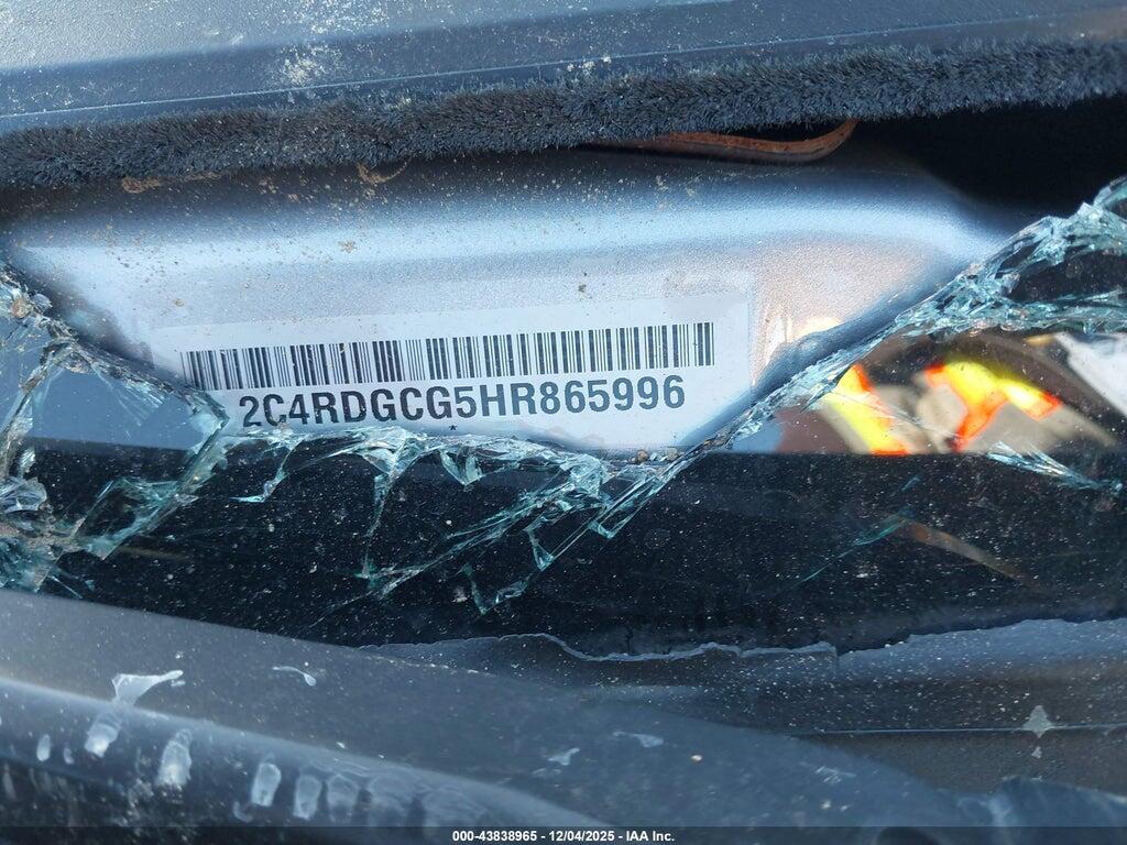 2C4RDGCG5HR865996 2017 DODGE GRAND CARAVAN photo no. 9