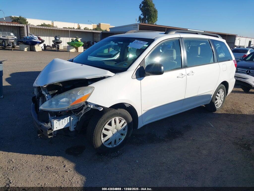 5TDZK23C87S016506 2007 TOYOTA SIENNA photo no. 2