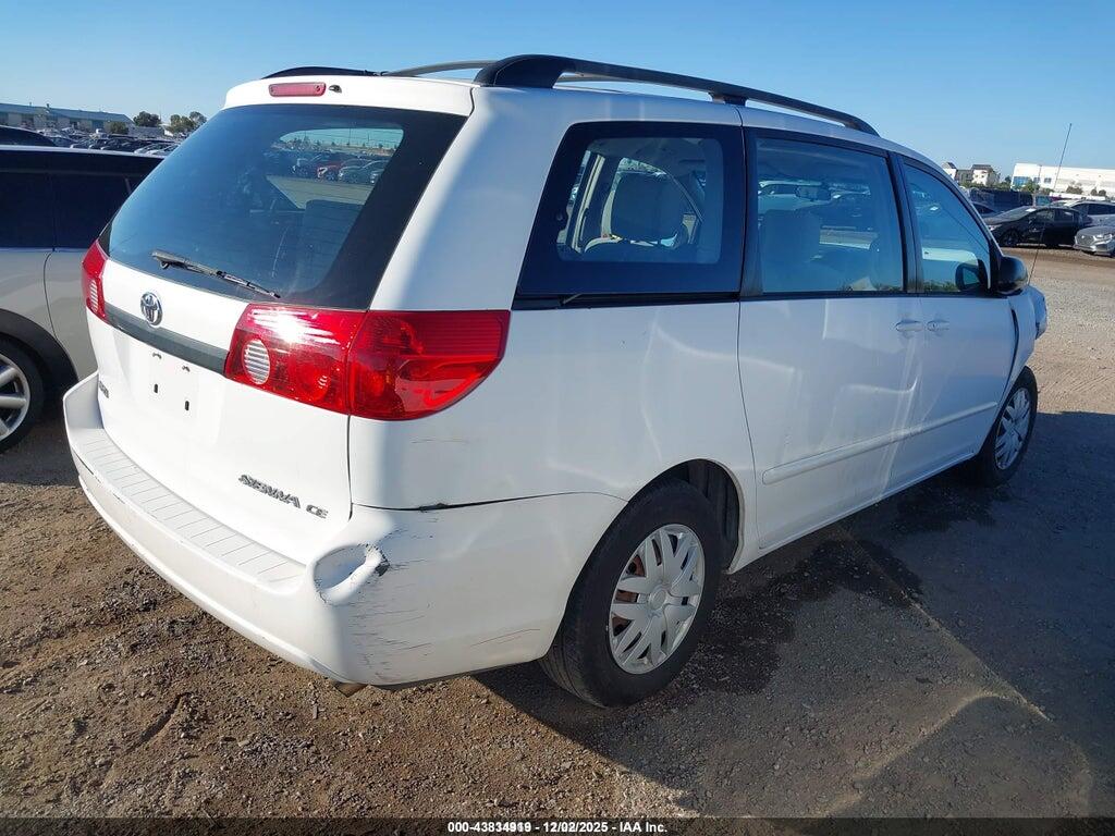 5TDZK23C87S016506 2007 TOYOTA SIENNA photo no. 4