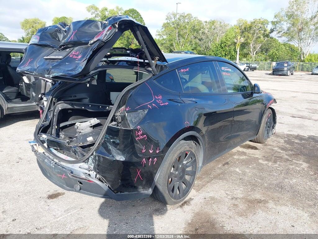 5YJYGDEE3MF202624 2021 TESLA MODEL Y photo no. 4