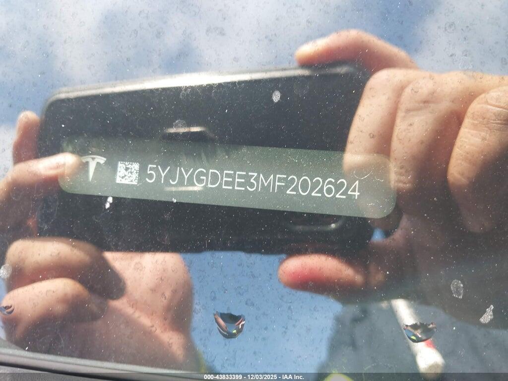 5YJYGDEE3MF202624 2021 TESLA MODEL Y photo no. 9