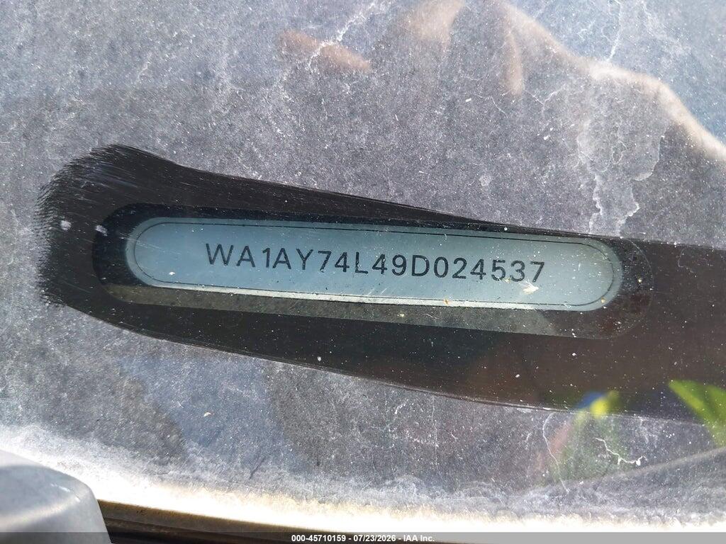 WA1AY74L49D024537 2009 AUDI Q7 photo no. 9