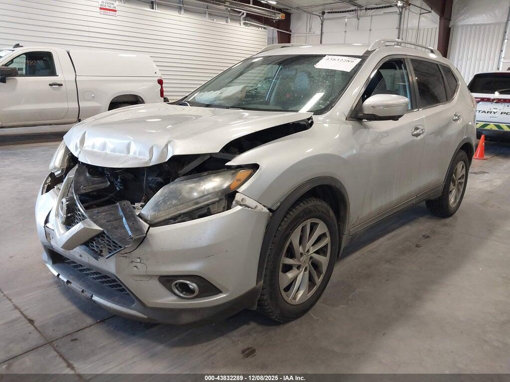 5N1AT2MT1EC868375 2014 NISSAN ROGUE photo no. 2