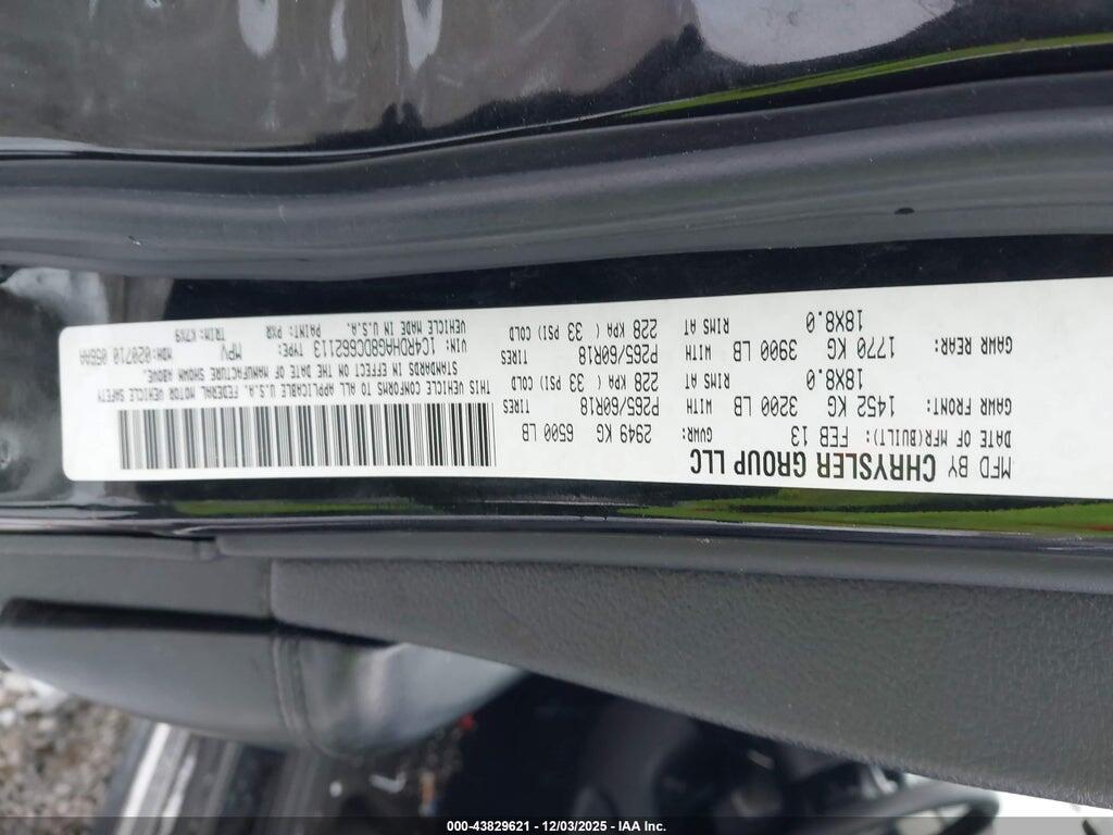 1C4RDHAG8DC662113 2013 DODGE DURANGO photo no. 9