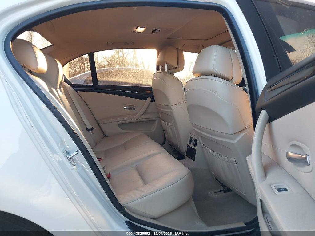 WBANU53508C112481 2008 BMW 528I photo no. 8