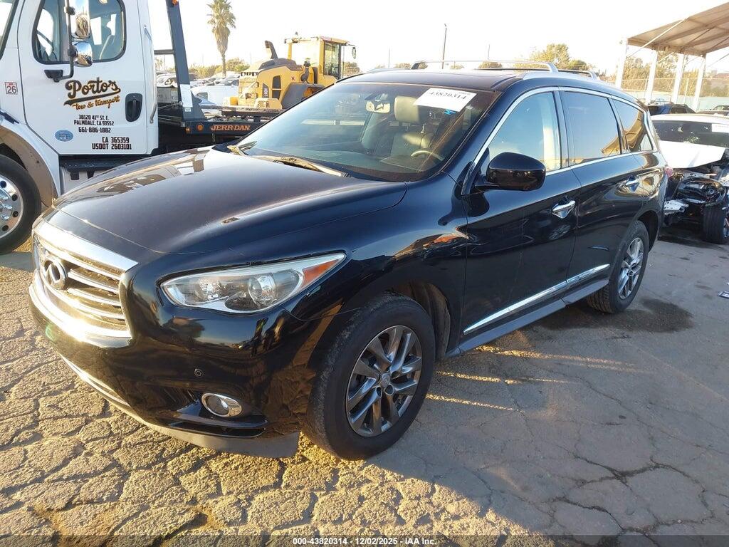 5N1AL0MN7DC325990 2013 INFINITI JX35 photo no. 2