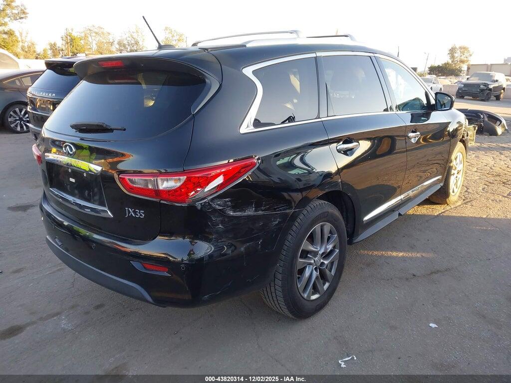 5N1AL0MN7DC325990 2013 INFINITI JX35 photo no. 4