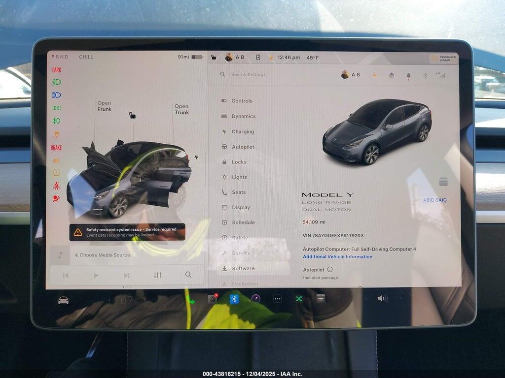 7SAYGDEEXPA179203 2023 TESLA MODEL Y photo no. 7