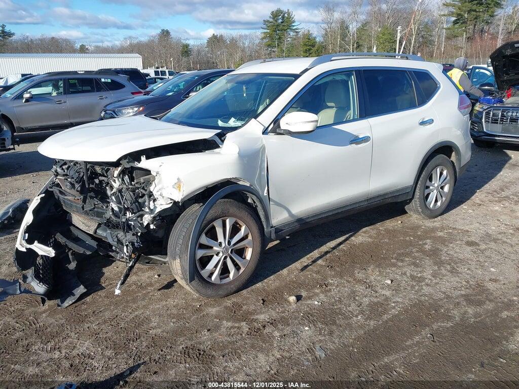 KNMAT2MTXFP564654 2015 NISSAN ROGUE photo no. 2
