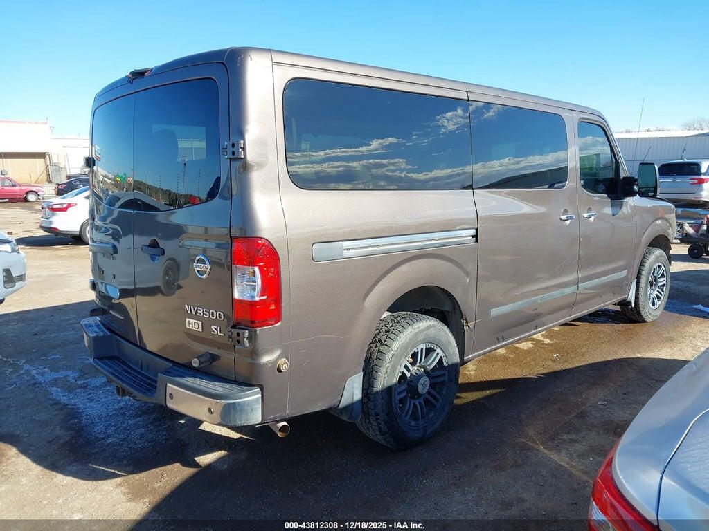 5BZAF0AA3DN201085 2013 NISSAN NV PASSENGER NV3500 HD photo no. 4