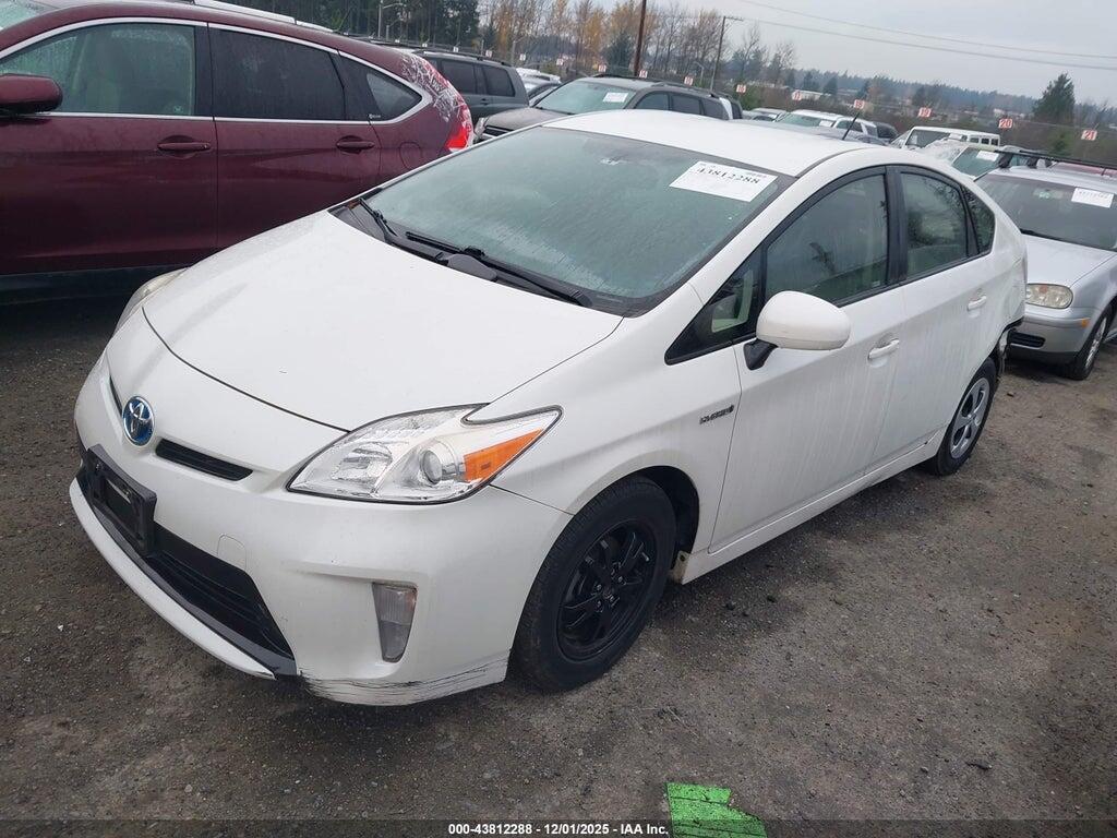 JTDKN3DU0E1744434 2014 TOYOTA PRIUS photo no. 2