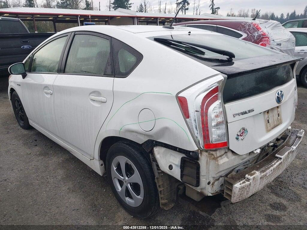 JTDKN3DU0E1744434 2014 TOYOTA PRIUS photo no. 3