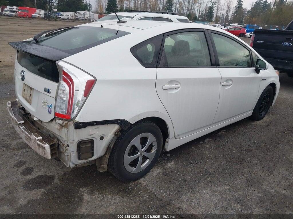 JTDKN3DU0E1744434 2014 TOYOTA PRIUS photo no. 4