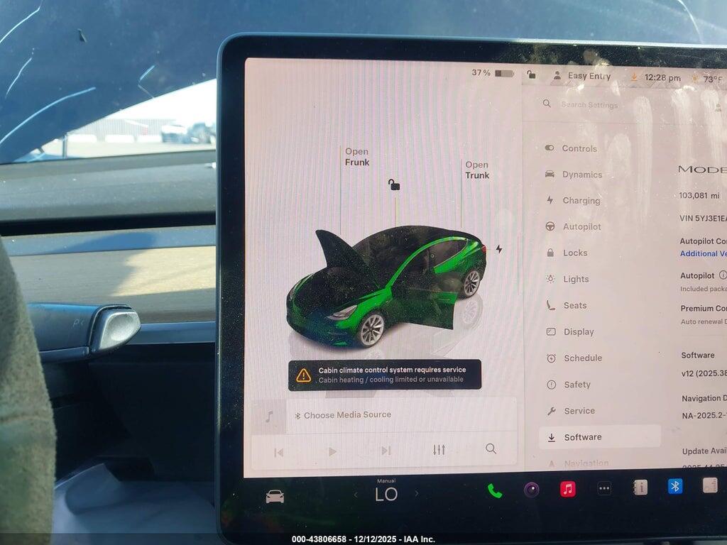 5YJ3E1EA4NF186754 2022 TESLA MODEL 3 photo no. 7