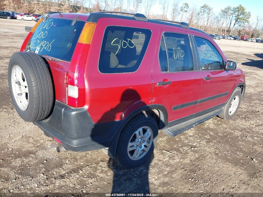JHLRD78802C025788 2002 HONDA CR-V photo no. 4