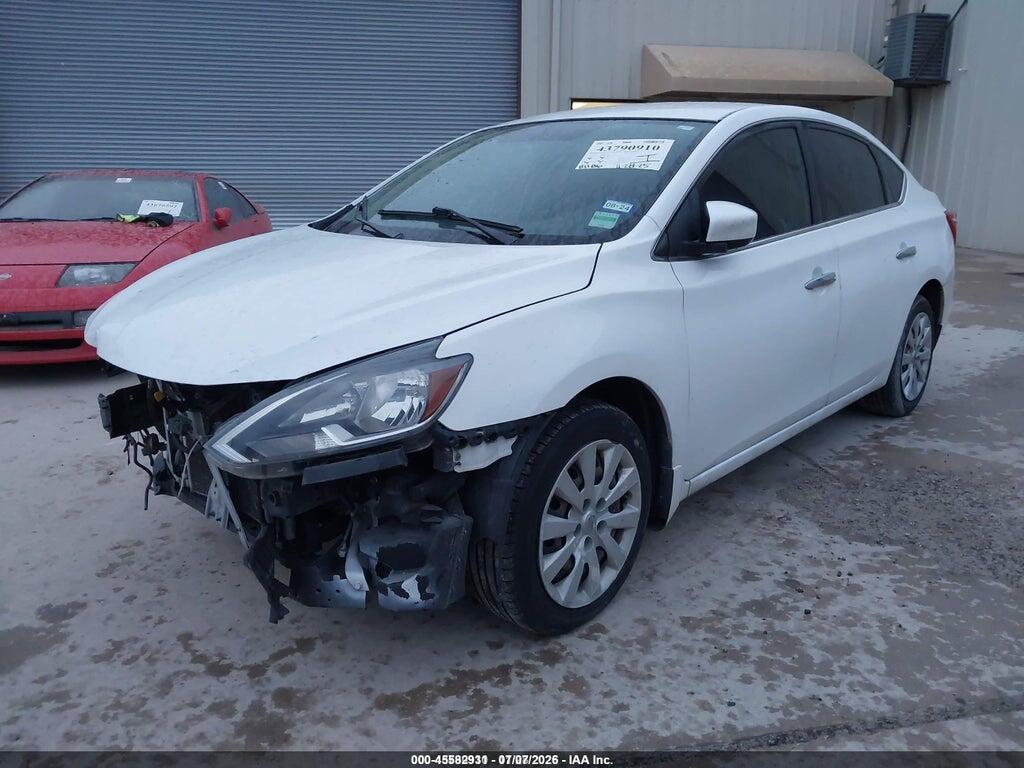 3N1AB7AP7KY303663 2019 NISSAN SENTRA photo no. 2
