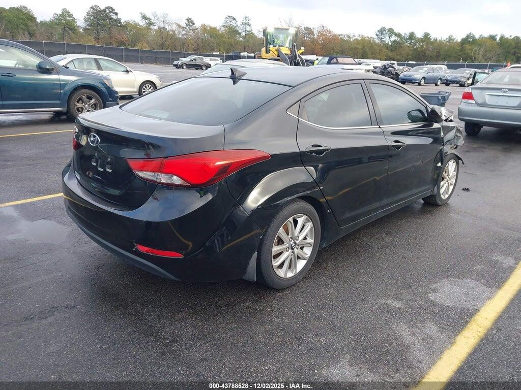 KMHDH4AE7FU355465 2015 HYUNDAI ELANTRA photo no. 4