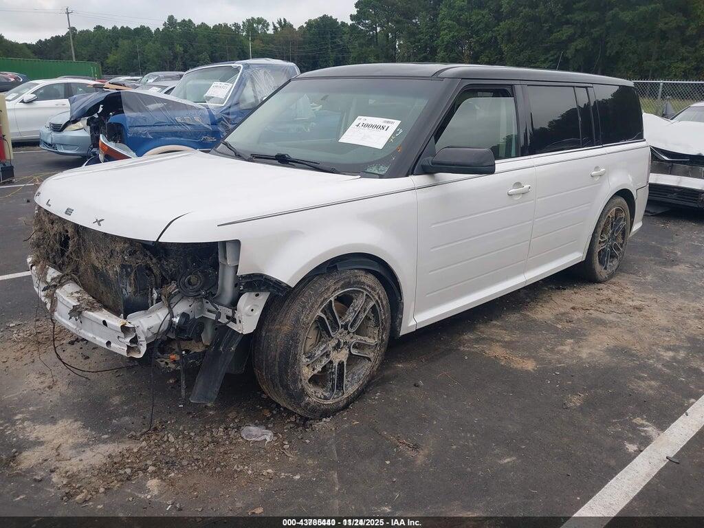 2FMGK5C87EBD15273 2014 FORD FLEX photo no. 2