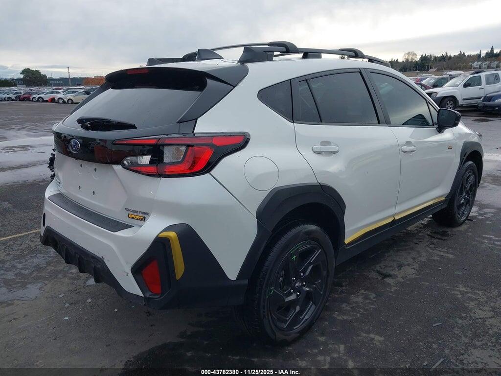 4S4GUHF65S3721022 2025 SUBARU CROSSTREK photo no. 4