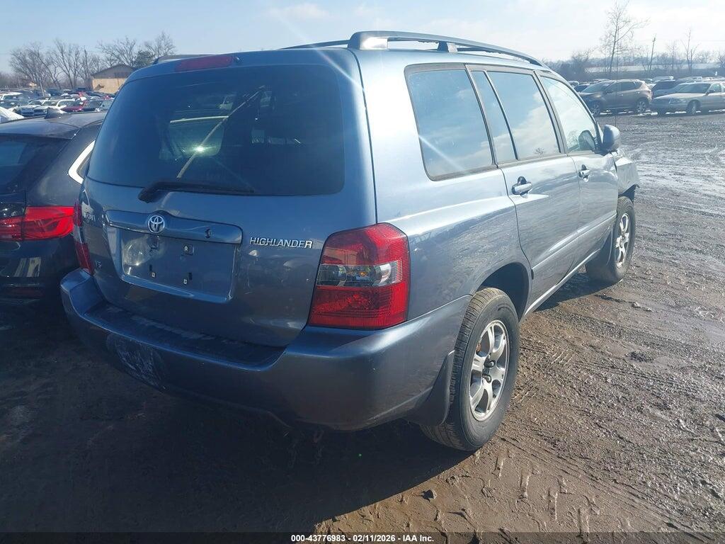 JTEDP21A160105442 2006 TOYOTA HIGHLANDER photo no. 4