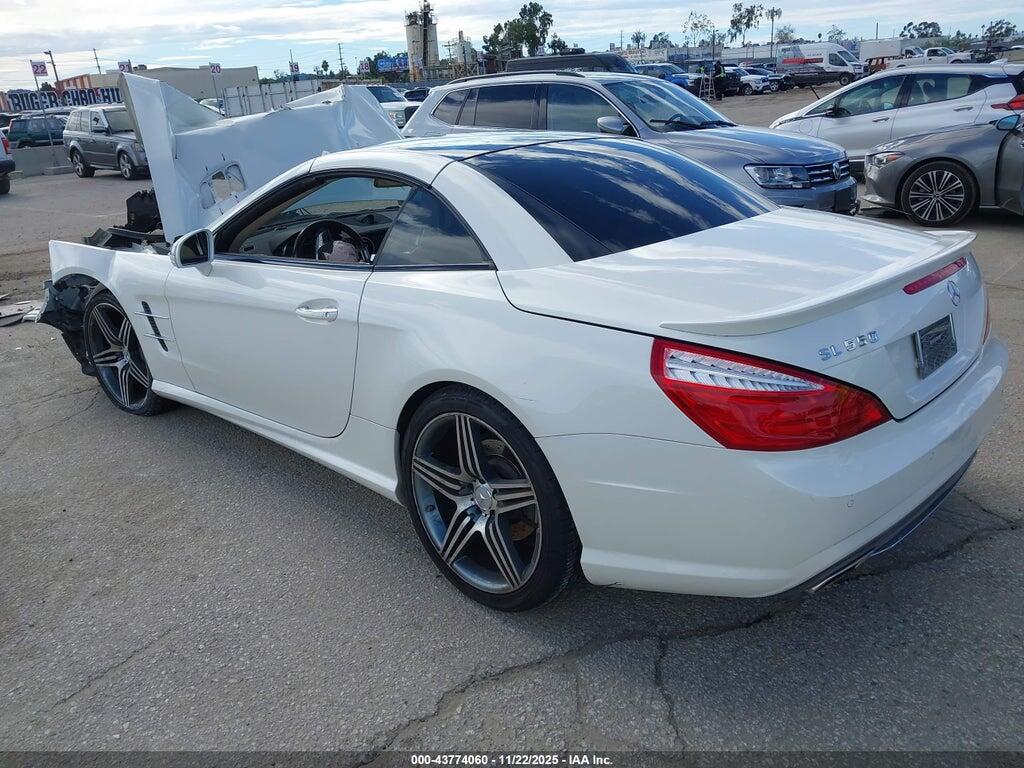 WDDJK7DA9DF021027 2013 MERCEDES-BENZ SL 550 photo no. 3
