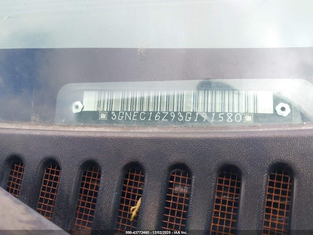 3GNEC16Z93G191580 2003 CHEVROLET SUBURBAN 1500 photo no. 9