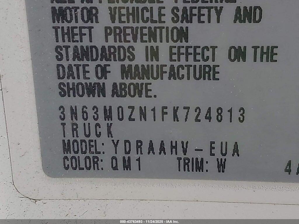 3N63M0ZN1FK724813 2015 CHEVROLET CITY EXPRESS photo no. 9