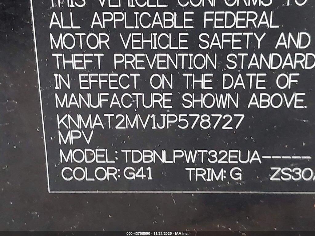 KNMAT2MV1JP578727 2018 NISSAN ROGUE photo no. 9