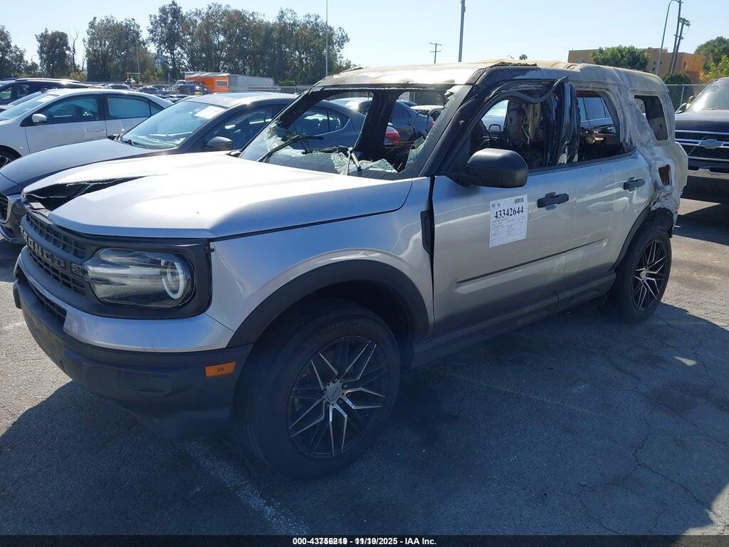 3FMCR9A68NRD35035 2022 FORD BRONCO SPORT photo no. 2