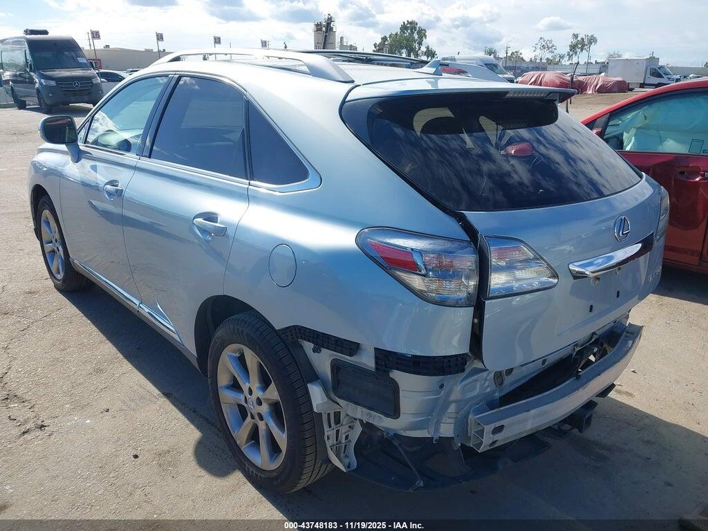 2T2ZK1BAXCC066123 2012 LEXUS RX 350 photo no. 3