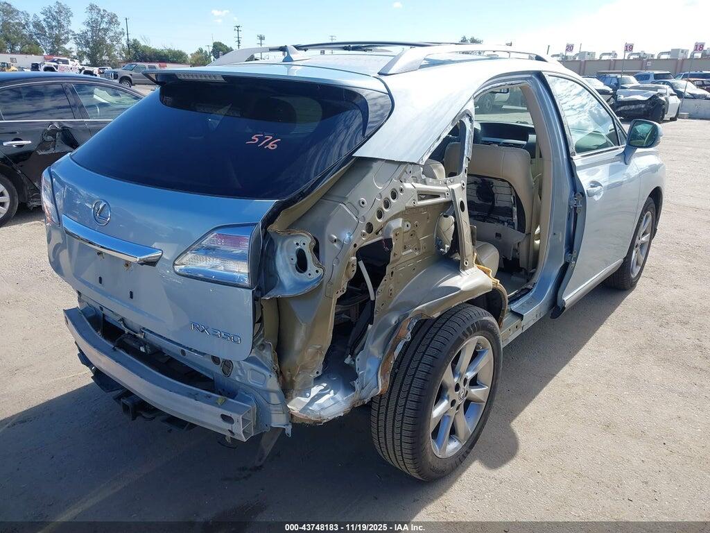 2T2ZK1BAXCC066123 2012 LEXUS RX 350 photo no. 4