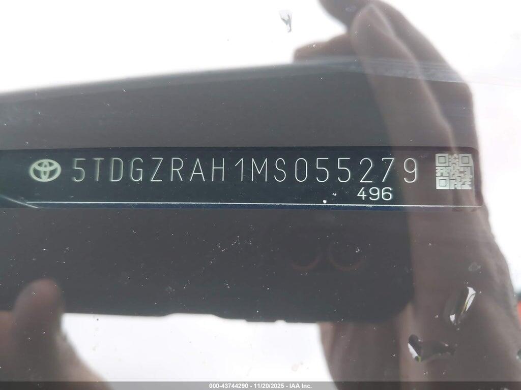 5TDGZRAH1MS055279 2021 TOYOTA HIGHLANDER photo no. 9