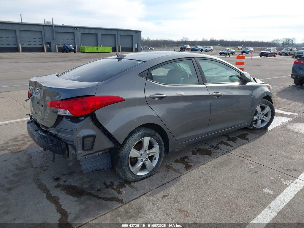 5NPDH4AE0CH093749 2012 HYUNDAI ELANTRA photo no. 4