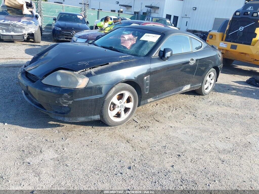 KMHHM65D35U178082 2005 HYUNDAI TIBURON photo no. 2