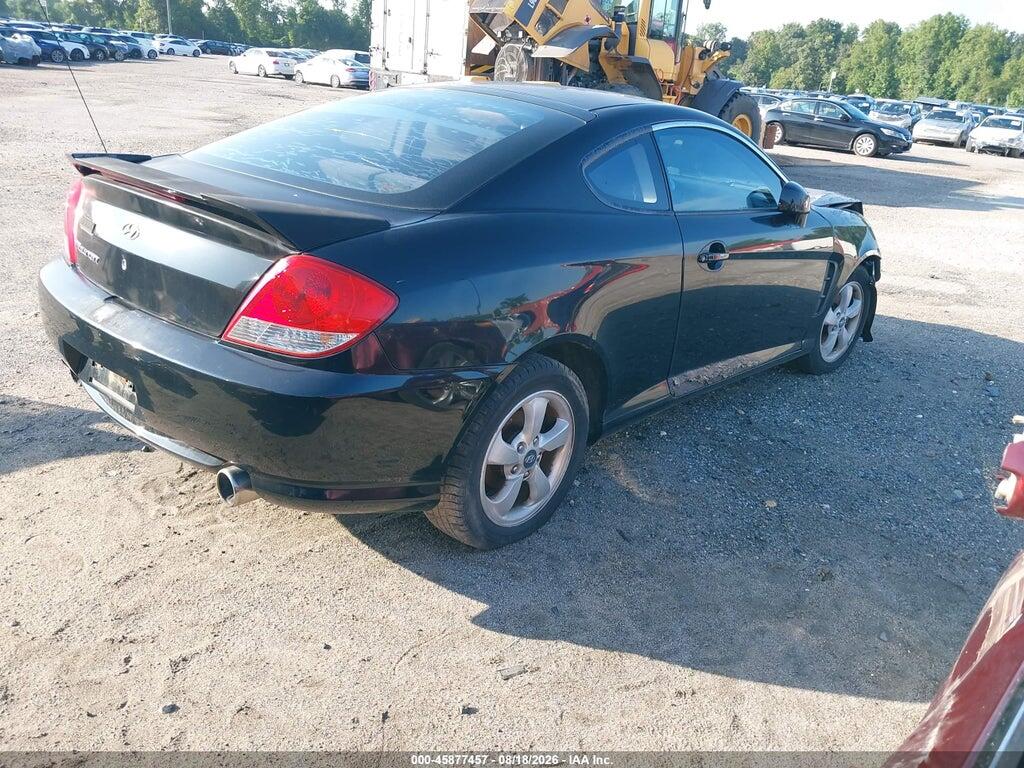 KMHHM65D35U178082 2005 HYUNDAI TIBURON photo no. 4