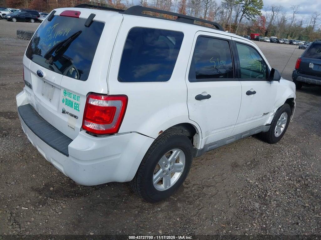 1FMCU59349KC05460 2009 FORD ESCAPE HYBRID photo no. 4