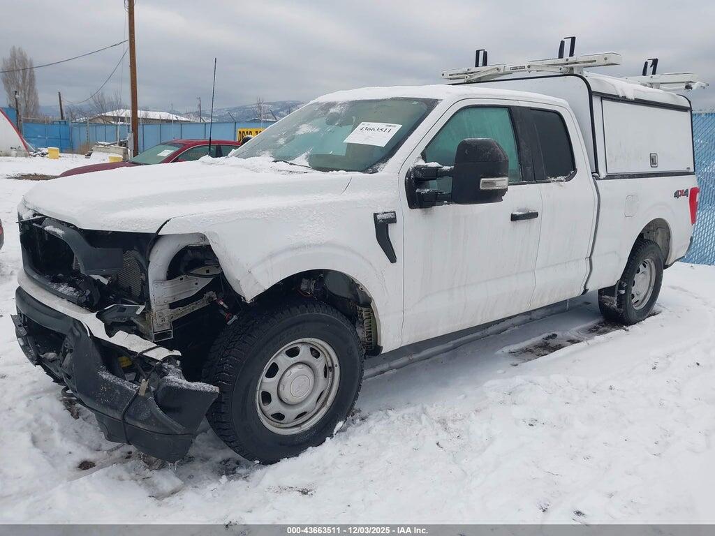 1FTEX1EP9MKE59096 2021 FORD F-150 photo no. 2