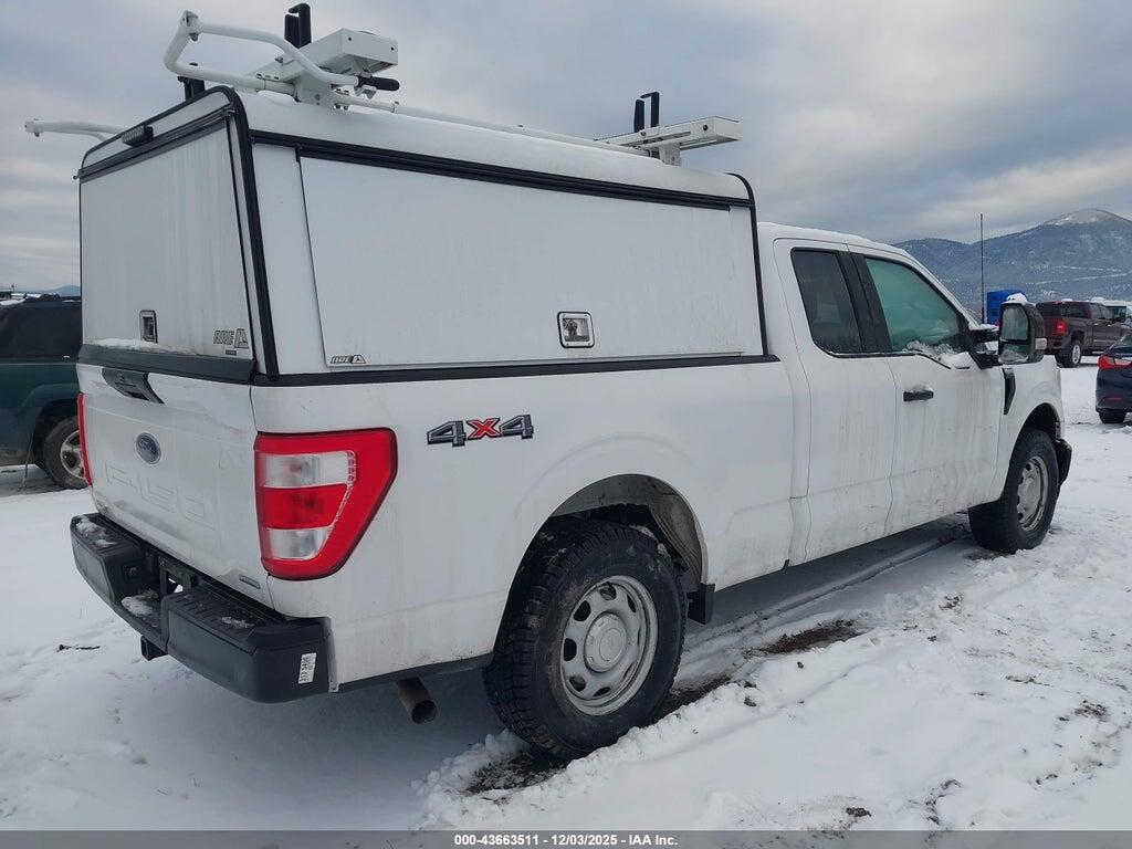 1FTEX1EP9MKE59096 2021 FORD F-150 photo no. 4