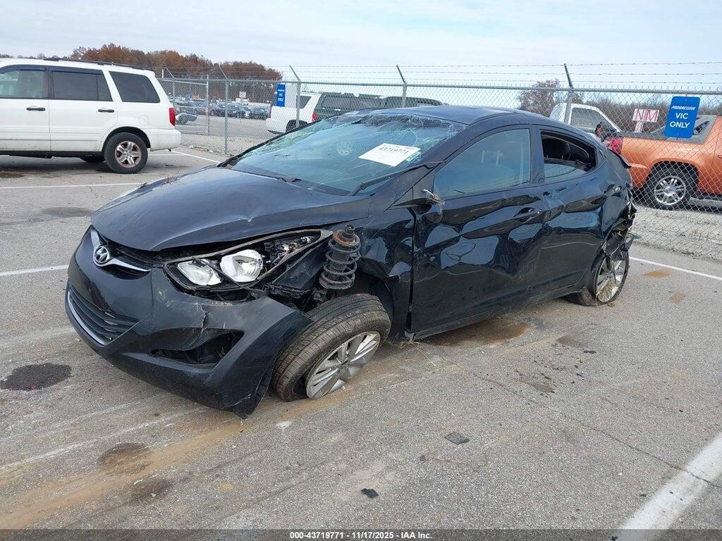 KMHDH4AE0EU172536 2014 HYUNDAI ELANTRA photo no. 2