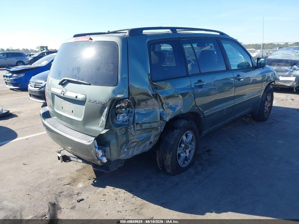 JTEDP21A760108264 2006 TOYOTA HIGHLANDER photo no. 4