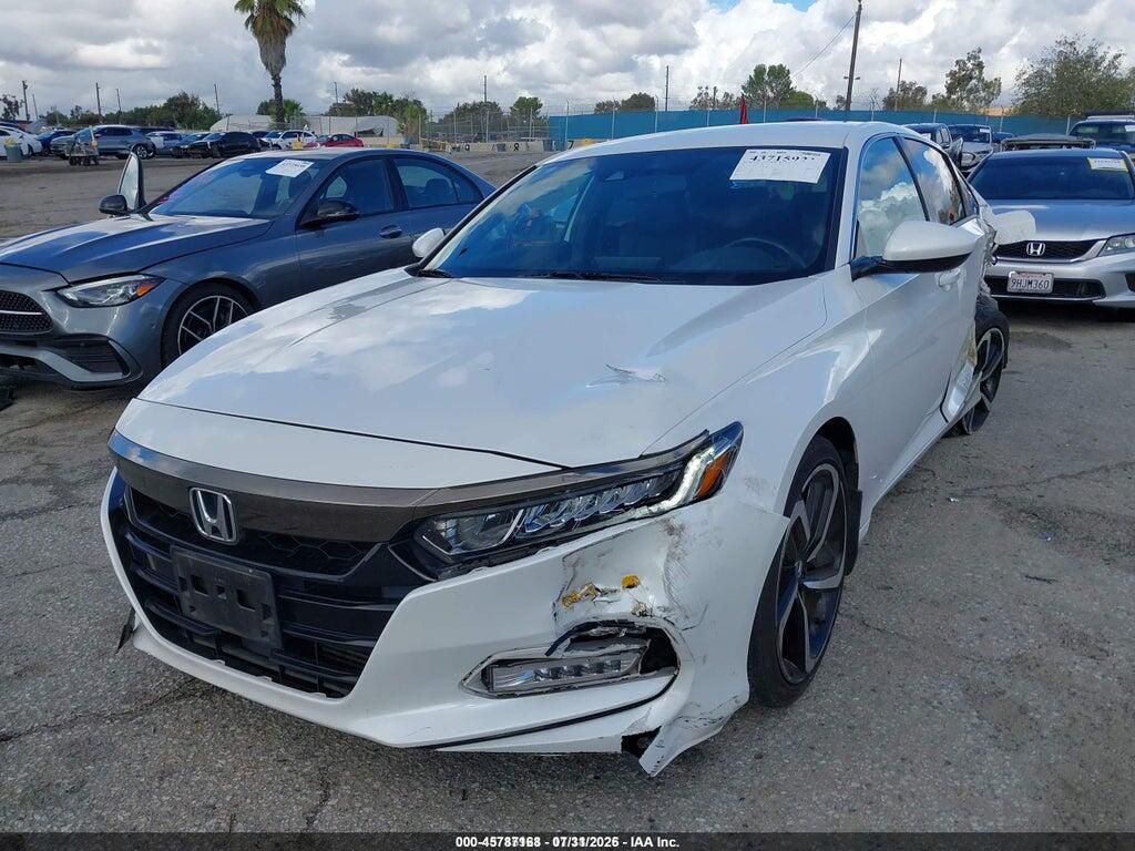 1HGCV1F33JA264591 2018 HONDA ACCORD photo no. 2