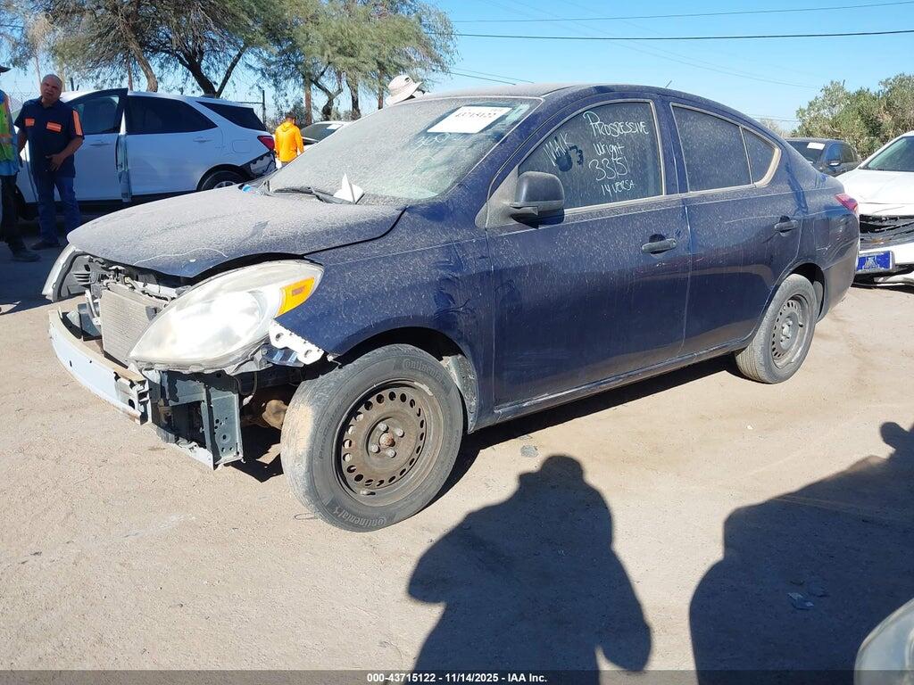 3N1CN7AP3EL858854 2014 NISSAN VERSA photo no. 2