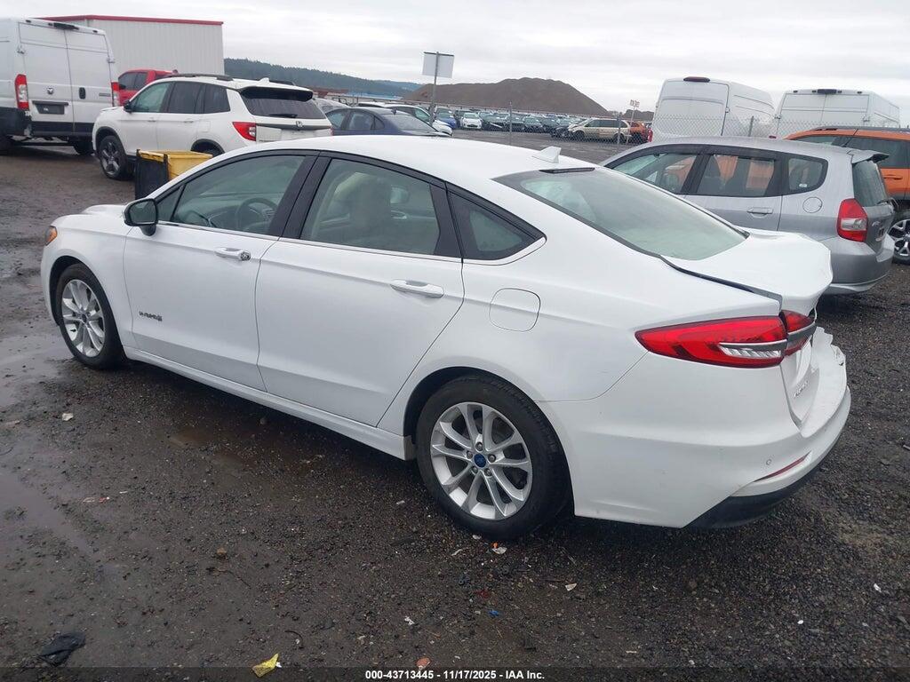 3FA6P0LU5KR207769 2019 FORD FUSION HYBRID photo no. 3