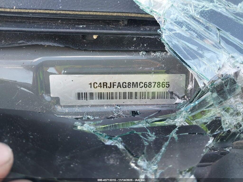 1C4RJFAG8MC687865 2021 JEEP GRAND CHEROKEE photo no. 9