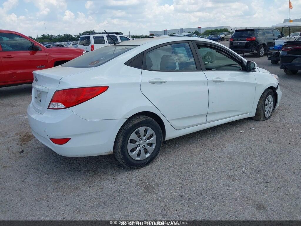 KMHCT4AE5HU199035 2017 HYUNDAI ACCENT photo no. 4