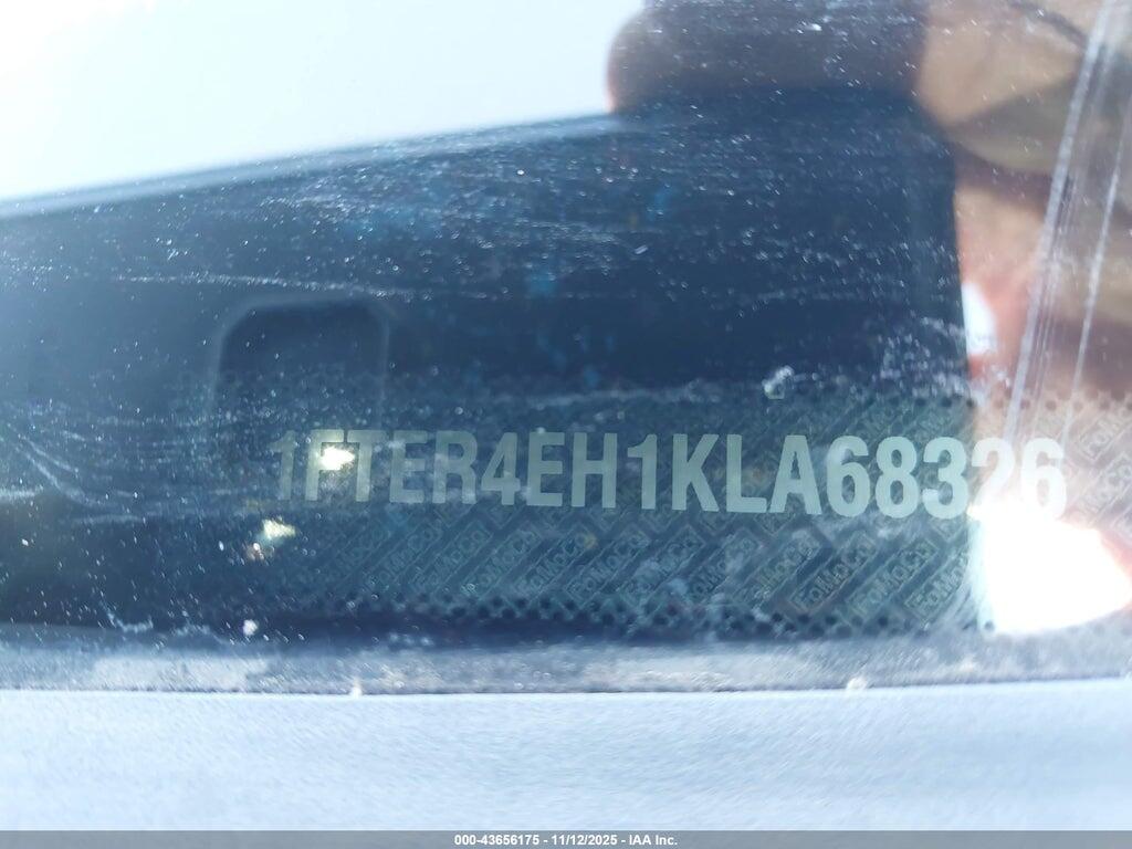 1FTER4EH1KLA68326 2019 FORD RANGER photo no. 9