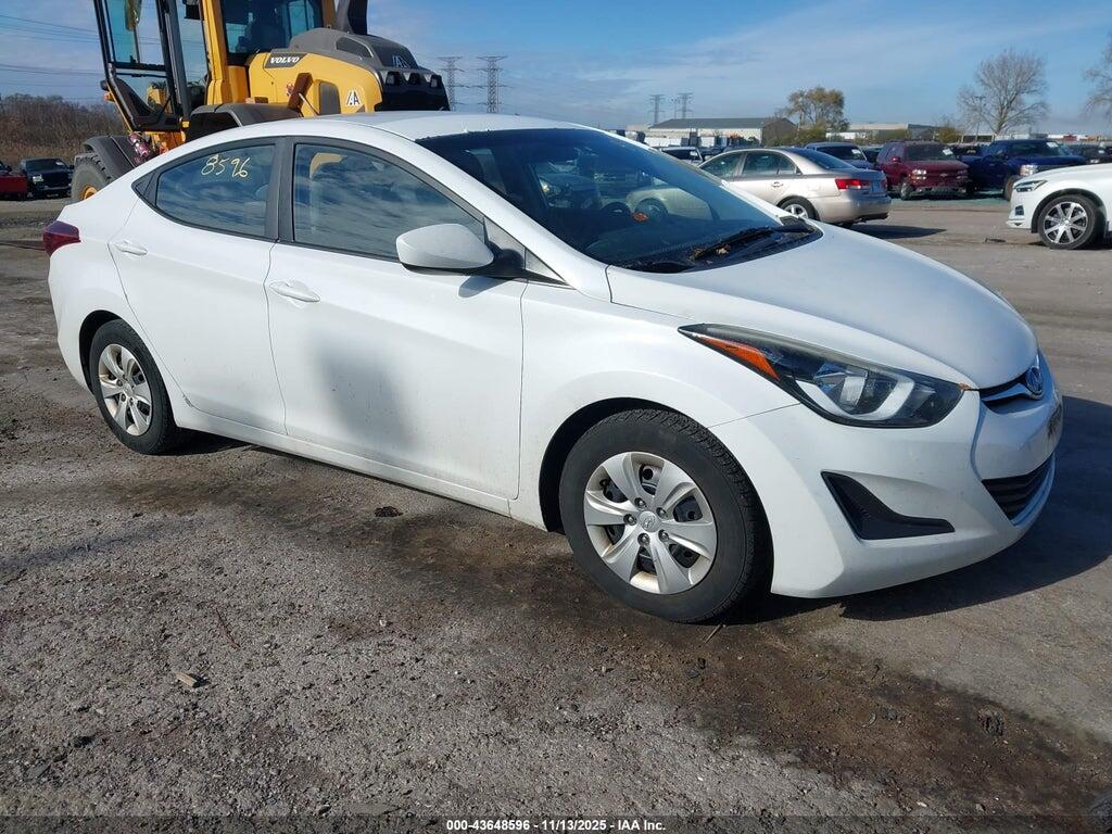 5NPDH4AE5GH735727 2016 HYUNDAI ELANTRA photo no. 1